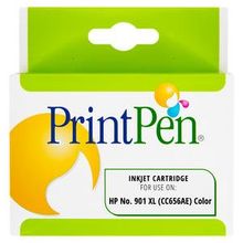 Printpen HP CC656AE 901XLRenkl Muadil Kartuş