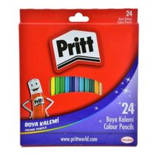 Pritt 24 Renk Tam Boy Kuru Boya