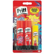 Prıtt 2x22 gr Küçük Kahramanlar Stıck Yapıştırıcı ve 1x20 gr Simli Stick Yapıştırıcı