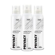Privacy 3x150 ml Woman Addiction Kadın Deodorant