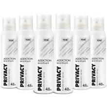 Privacy 6x150 ML Woman Addiction Kadın Deodorant