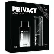 Privacy Addiction EDT 100 ml Erkek Parfüm + 3x150 ml Deodorant Seti