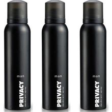 Privacy Man 3x150 ml Erkek Deodorant