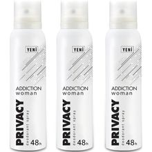 Privacy Woman Addiction 3x150 ml Deodorant