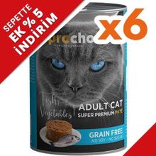 Pro Choice Fish Vegetable Balık ve Sebzeli Tahılsız 6x400 gr Kedi Konservesi