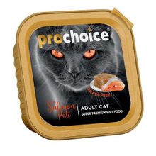 Pro Choice Pate 100 gr Somonlu Tahılsız Yaş Kedi Maması