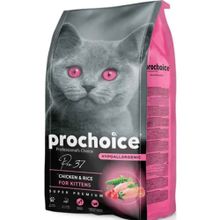 Pro Choice Pro 37 Tavuklu Pirinçli 15 kg Yavru Kuru Kedi Maması
