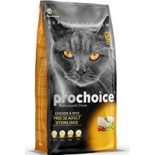 Pro Choice Pro32 Sterilised Kısırlaştırılmış Tavuklu 15 kg Kedi Maması
