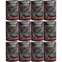 Pro Choice Sığır Etli Şekersiz Tahılsız Ezme 12x400 gr Yetişkin Kedi Konservesi