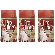 Pro Line Kuzulu 3x1,5 kg Yetişkin Kuru Kedi Maması