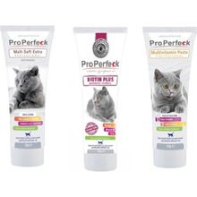 Pro Perfeck Malt Soft Extra 100 gr + Multivitamin Paste 100 gr + Biotin Plus 100 gr Kedi Vitamini