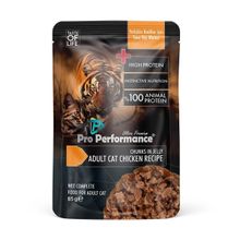 Pro Performance Pouch Tavuklu 85 gr Yetişkin Yaş Kedi Maması