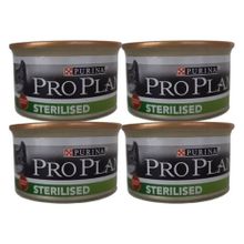 Pro Plan 4x85 gr Kısırlaştırılmış Sterilize Yetişkin Kedi Konserve Yaş Maması