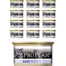 Pro Plan Baby Cat Tavuklu 12x 85 gr Yavru Kedi Konserve Maması