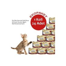 Pro Plan Gourmet Gold Soslu Tavuklu Ciğerli 24'lü Kedi Konservesi