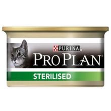 Pro Plan Sterilised Somonlu ve Ton Balıklı Konserve Yaş 85 gr Kedi Maması