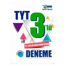 Pro TYT Tamamı Çözümlü 3'lü Deneme-Yayın Denizi Yayınları