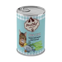 Prochef Balık Etli Kıyılmış Konserve Yetişkin 24x415 gr Kedi Maması