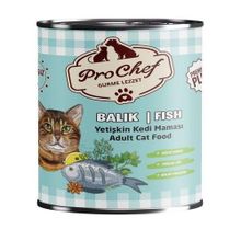 Prochef Premium Plus 12x415 gr Balık Etli Konserve Yetişkin Kedi Maması