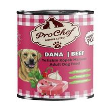 Prochef Premium Plus 24x415 gr Dana Etli Yetişkin Köpek Konserve Yaş Mama