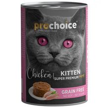 Prochoice 400 gr Tahılsız Tavuk Etli Ezme Konserve Kedi Maması