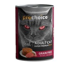 Prochoice Dana Etli Tahılsız Ezme 400 GR Yetişkin Kedi Konservesi