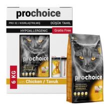 Prochoice Pro 32 Sterilised Tavuklu 6 kg Kedi Maması