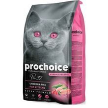 Prochoice PRO37 Tavuklu ve Pirinçli Yavru 15 kg Kuru Kedi Maması