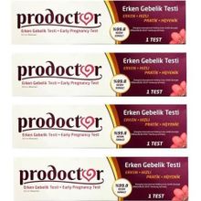 Prodoctor 4 Adet Erken Gebelik Testi