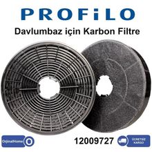 Profilo DVE6G560 12009727 Davlumbaz İçin Karbon Filtre