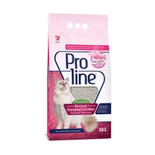 Proline 10 lt Bebek Pudralı Bentonit İnce Taneli Topaklanan Doğal Kedi Kumu