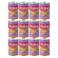 Proline 12x395 gr Kuzu Etli ve Havuçlu Pate Et Parçalı Kedi Konservesi