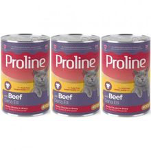 Proline 3x400 gr Dana Etli Yetişkin Kedi Konservesi