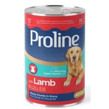 Proline 400 gr Sos İçinde Parça Etli Yetişkin Kuzu Etli Konserve Köpek Maması