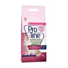 Proline 5 lt 4 Adet Topaklaşan İnce Bentonit Bebek Pudralı Kedi Kumu