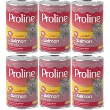Proline 6x400 gr Somonlu Yetişkin Kedi Konservesi