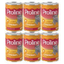 Proline 6x400 gr Tavuklu Yetişkin Kedi Konservesi