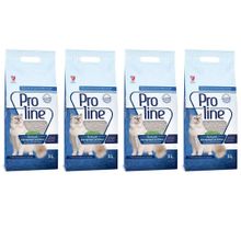 Proline Kokusuz 4x5 lt İnce Taneli Bentonit Emici Kedi Kumu