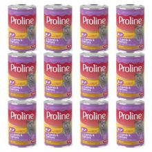 Proline Kuzu Etli ve Havuçlu Pate İçinde Et Parçacıklı 12x395 gr Konserve Yetişkin Kedi Maması