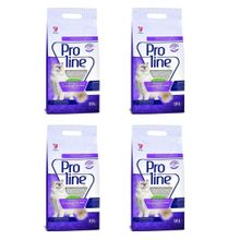 Proline Lavanta Kokulu Topaklanan Bentonit 4x5 lt Kedi Kumu