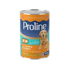 Proline Pate 395 gr İçinde Et Parçacıklı Kuzu Etli ve Bal Kabaklı Yetişkin Konserve Köpek Maması