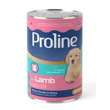 Proline Puppy Kuzu Etli Soslu Et Parçalı 400 gr Yavru Köpek Konservesi