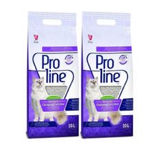Proline Topaklaşan Lavanta Kokulu İnce Taneli 2x10 lt Kedi Kumu