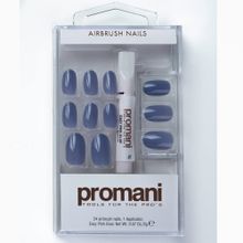 Promani PR-5669 Koyu Mavi Slate Takma Tırnak Kiti