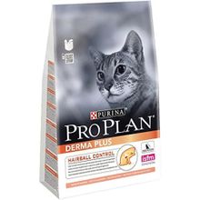 Proplan 3 KG Derma Plus Hairball Control Somon Prinç Kedi Maması