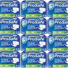 Prosafe 12 Paket 30'lu M-Orta Boy Hasta Bezi Yetişkin Bel Bantlı Tekstil Yüzey