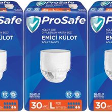 Prosafe 3 Paket 30'lu Büyük-Large Emici Külot Hasta Bezi