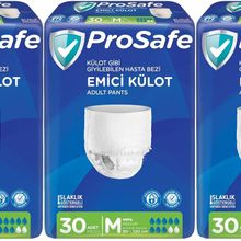 Prosafe 3 Paket 30'lu Orta-Medium Emici Külot Hasta Bezi
