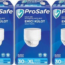 Prosafe 3 Paket 30'lu XL-Extra Large Emici Külot Hasta Bezi