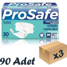 Prosafe 30x3 90 Adet M Belbantlı Yetişkin Hasta Bezi
